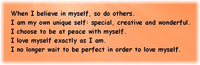 Positive Affirmations for Self-Esteem